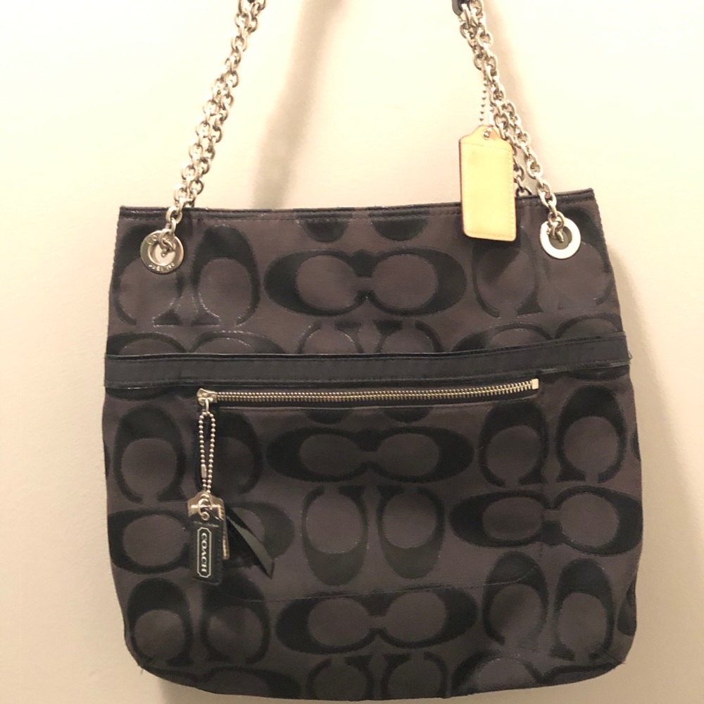 Gently used Coach bag with convertible straps